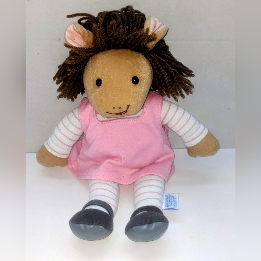 Eden Vintage Plush Stuffed Animal PBS Arthur’s Little Sister 1994 Marc Brown 14"
